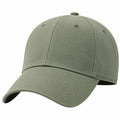 Casquette de baseball taille unique en tissu vert kaki ajustable style décontracté